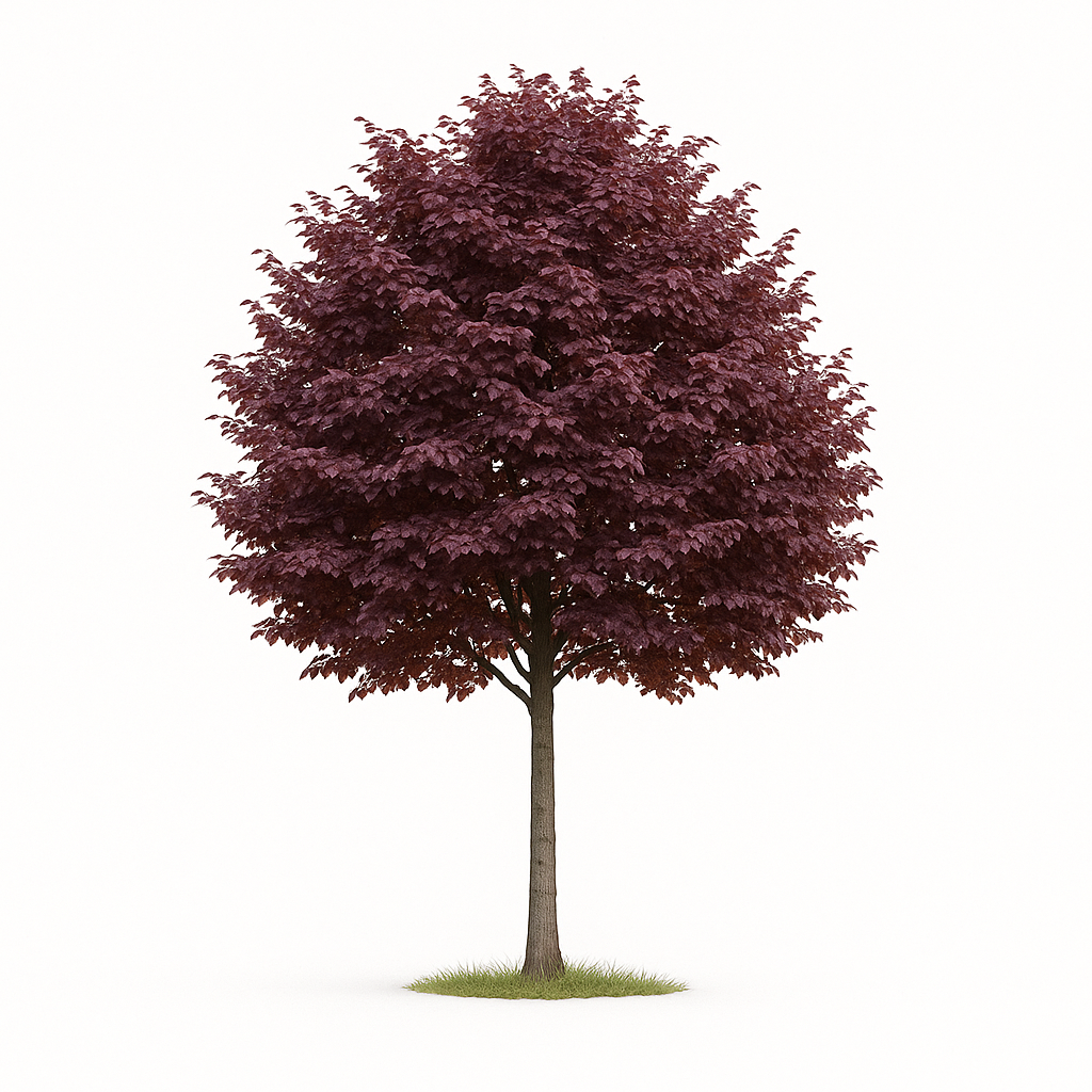 Бук лесной пурпурнолистный