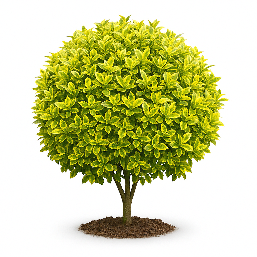 Бересклет японский золотистый «Шар»