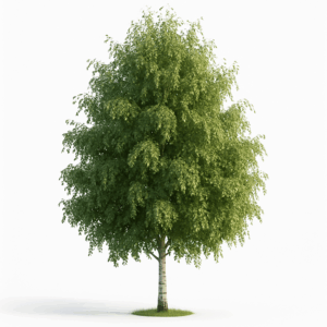 Берёза повислая кустовая